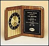 Diamond Cut Desk Clock (12 1/2"x9 1/2"x4 1/2")